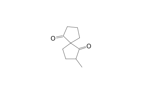 (+-)-(2RS,5SR)-2-Methyl-spiro[4.4]nonane-1,6-dione