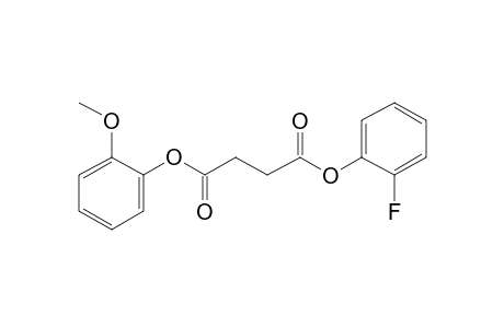 Succinic acid, 2-fluorophenyl 2-methoxyphenyl ester