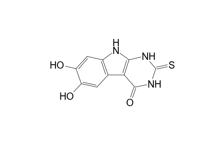 2,3-Dihydro-6,7-dihydroxy-2-thioxo-1H-pyrimido[4,5-b]indol-4(9H)-one