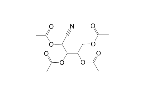 (2,3,4-triacetoxy-4-cyano-butyl) acetate