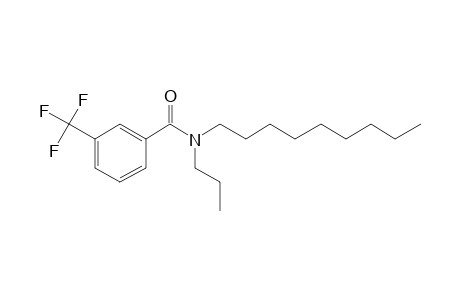 Benzamide, 3-trifluoromethyl-N-propyl-N-nonyl-