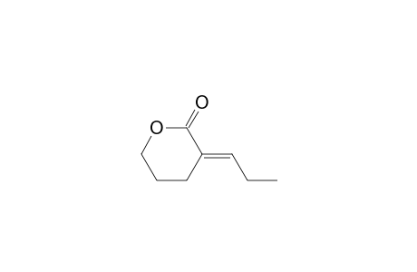 (3E)-3-propylidene-2-oxanone