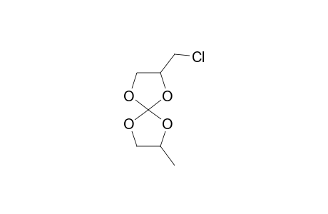 2-(chloromethyl)-7-methyl-1,4,6,9-tetraoxaspiro[4.4]nonane