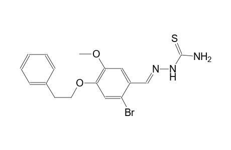 2-bromo-5-methoxy-4-(2-phenylethoxy)benzaldehyde thiosemicarbazone