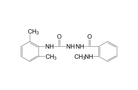 1-(N-methylanthraniloyl)-4-(2,6-xylyl)semicarbazide