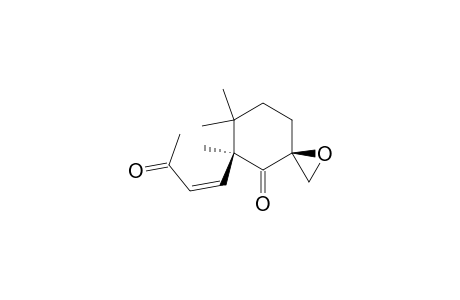 1-Oxaspiro[2.5]octan-4-one, 5,6,6-trimethyl-5-(3-oxo-1-butenyl)-, [3.alpha.,5.beta.(Z)]-