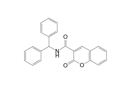 2H-Chromene-3-carboxamide, 2-oxo-N-benzhydryl-