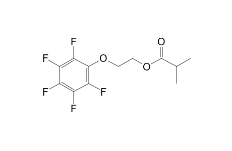 2-(Pentafluorophenoxy)ethanol, 2-methylpropionate