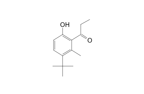 3'-tert-BUTYL-6'-HYDROXY-2'-METHYLPROPIOPHENONE