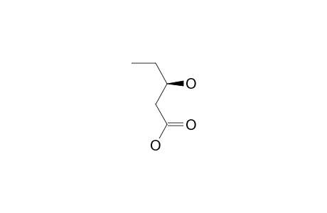 Pentanoic acid, 3-hydroxy-, (R)-