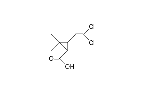 trans-2-(2,2-Dichloro-vinyl)-3,3-dimethyl-1-cyclopropanecarboxylic acid