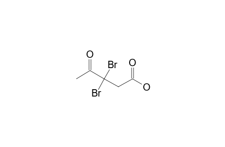 3,3-dibromo-4-keto-valeric acid
