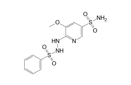 Benzenesulfonic acid, 2-[5-(aminosulfonyl)-3-methoxy-2-pyridinyl]hydrazide