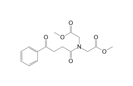 2-[(1,4-dioxo-4-phenylbutyl)-(2-methoxy-2-oxoethyl)amino]acetic acid methyl ester