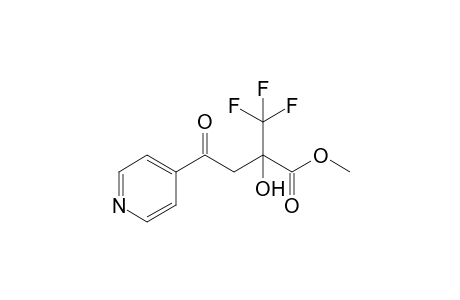 4-[1'-Oxo-3'-(trifluoromethyl)-3'-(methoxycarbonyl)-3'-hydroxypropyl]-pyridine