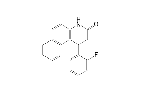 benzo[f]quinolin-3(2H)-one, 1-(2-fluorophenyl)-1,4-dihydro-