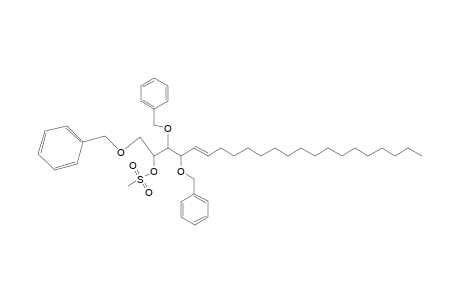 1,3,4-tris(Benzyloxy)-2-[(methanesulfonyl)oxy]-5-docosene