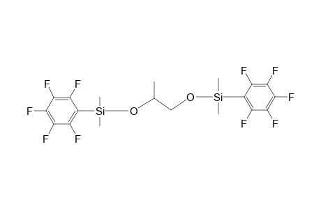 1,2-Bis[dimethyl(pentafluorophenyl)silyloxy]propane