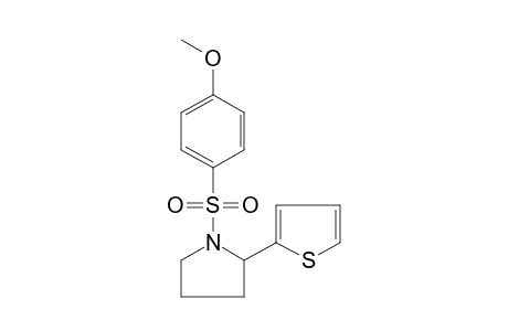 1-[(p-methoxyphenyl)sulfonyl]-2-(2-thienyl)pyrrolidine