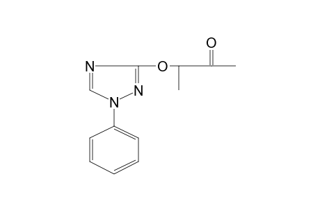 3-[(1-PHENYL-1H-1,2,4-TRIAZOL-3-YL)OXY]-2-BUTANONE