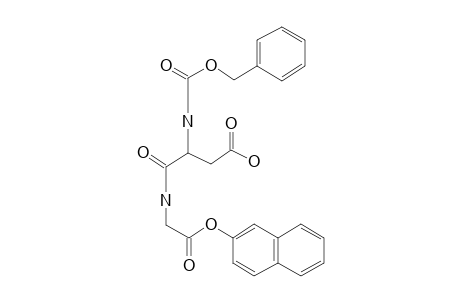 .beta.-Naphthol, N-cbz-aspartyl-L-glycinate ester