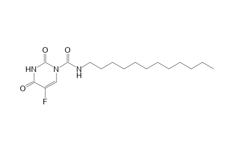 3,4-dihydro-2,4-dioxo-N-dodecyl-5-fluoro-1(2H)-pyrimidinecarboxamide