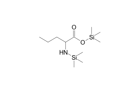 2-(trimethylsilylamino)pentanoic acid trimethylsilyl ester