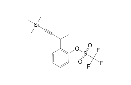 TRIFLUOROMETHANESULFONIC-ACID-2-(1-METHYL-3-TRIMETHYLSILANYL-PROP-2-YNYL)-PHENYLESTER