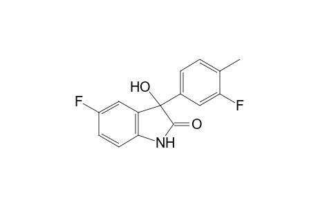 2H-Indol-2-one, 5-fluoro-3-(3-fluoro-4-methylphenyl)-1,3-dihydro-3-hydroxy-