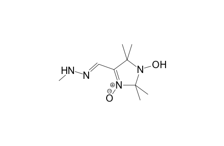 1-Hydroxy-2,2,5,5-tetramethyl-2,5-dihydro-1H-imidazole-4-carbaldehyde methylhydrazone 3-oxide