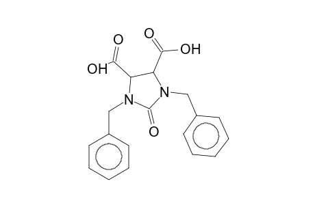 4,5-Imidazolidinedicarboxylic acid, 2-oxo-1,3-bis(phenylmethyl)-
