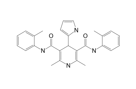 4-(2-Pyrrolyl)-2,6-dimethyl-3,5-bis-N-(2-methylphenyl)-carbamoyl-1,4-dihydro-pyridine