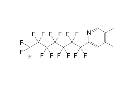 4,5-Dimethyl-2-(1,1,2,2,3,3,4,4,5,5,6,6,7,7,7-pentadecafluoroheptyl)pyridine