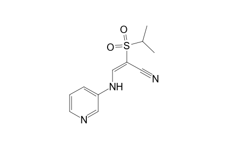 Propennitrile, 2-isopropylsulfonyl-3-(3-pyridylamino)-