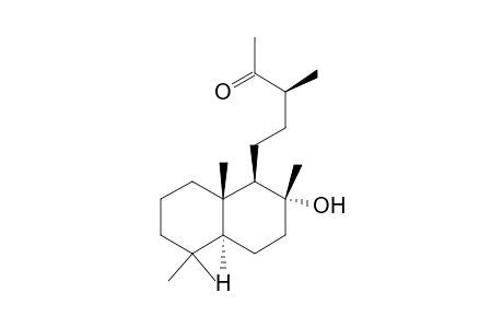 8.alpha.-Hydroxylabdane-14-one