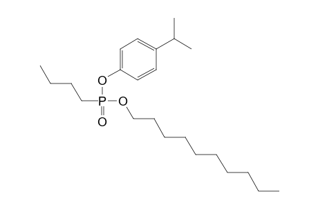 Butylphosphonic acid, 4-isopropylphenyl decyl ester