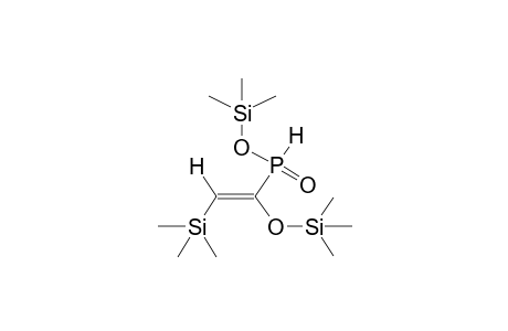 TRIMETHYLSILYL 1-TRIMETHYLSILYLOXY-2-TRIMETHYLSILYLVINYLPHOSPHONOUSACID