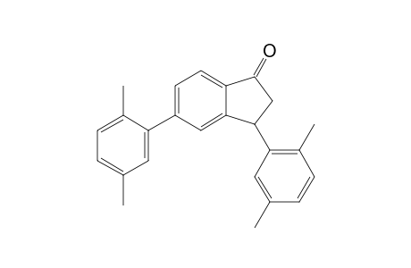 3,5-bis(2,5-Dimethylphenyl)- 2,3-dihydro-1H-inden-1-one