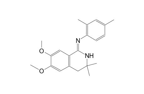 N-((1Z)-6,7-dimethoxy-3,3-dimethyl-3,4-dihydro-1(2H)-isoquinolinylidene)-2,4-dimethylaniline