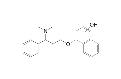 Dapoxetine-M (HO-naphthyl-) MS2