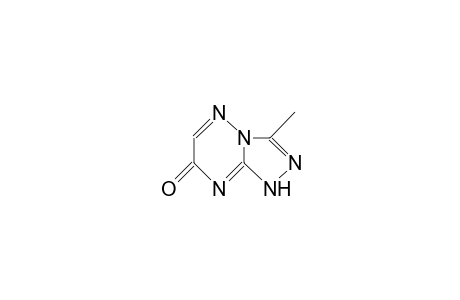 3-METHYL-s-TRIAZOLO[4,3-b]-as-TRIAZIN-7(1H)-ONE