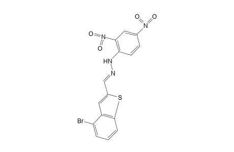 4-BROMOBENZO[b]THIOPHENE-2-CARBOXALDEHYDE, (2,4-DINITROPHENYL)HYDRAZONE