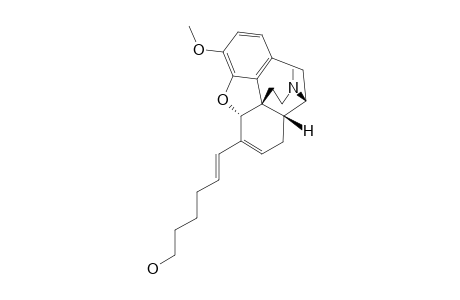 6-(6-HYDROXYHEX-1-ENYL)-6-DEHYDRO-8-HYDRO-6-DEOXYCODEINE