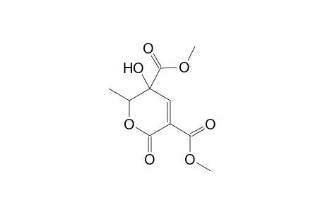 3,5-Bis(methoxycarbonyl)-5-hydroxy-6-methyldihydro-2H-pyran-2-one