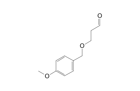 3-(4-Methoxybenzyl)oxypropanal