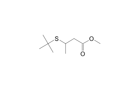 3-t-Butylthiobutyric acid, methyl ester