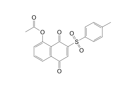 3-(p-Toluenesulfonyl)juglone, acetate