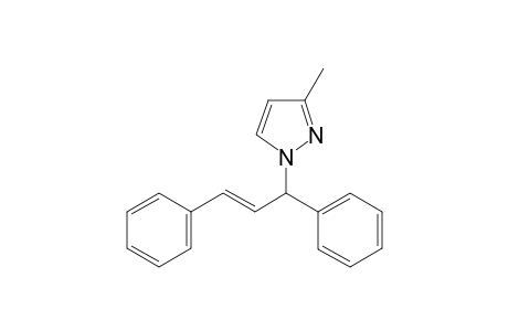 (E)-1-(1,3-diphenylallyl)-3-methyl-1H-pyrazole