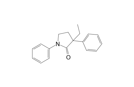 1,3-diphenyl-3-ethyl-2-pyrrolidinone