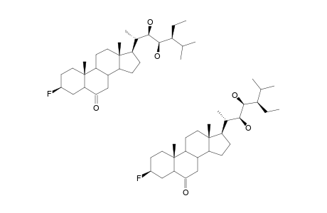 (22R,23R)-22,23-DIHYDROXY-3-BETA-FLUOROSTIGMASTAN-6-ONE